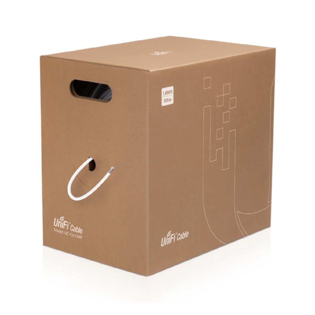 Câble Réseau Ubiquiti UC-C6-CMP UniFi 305m Cat6 UTP CMP