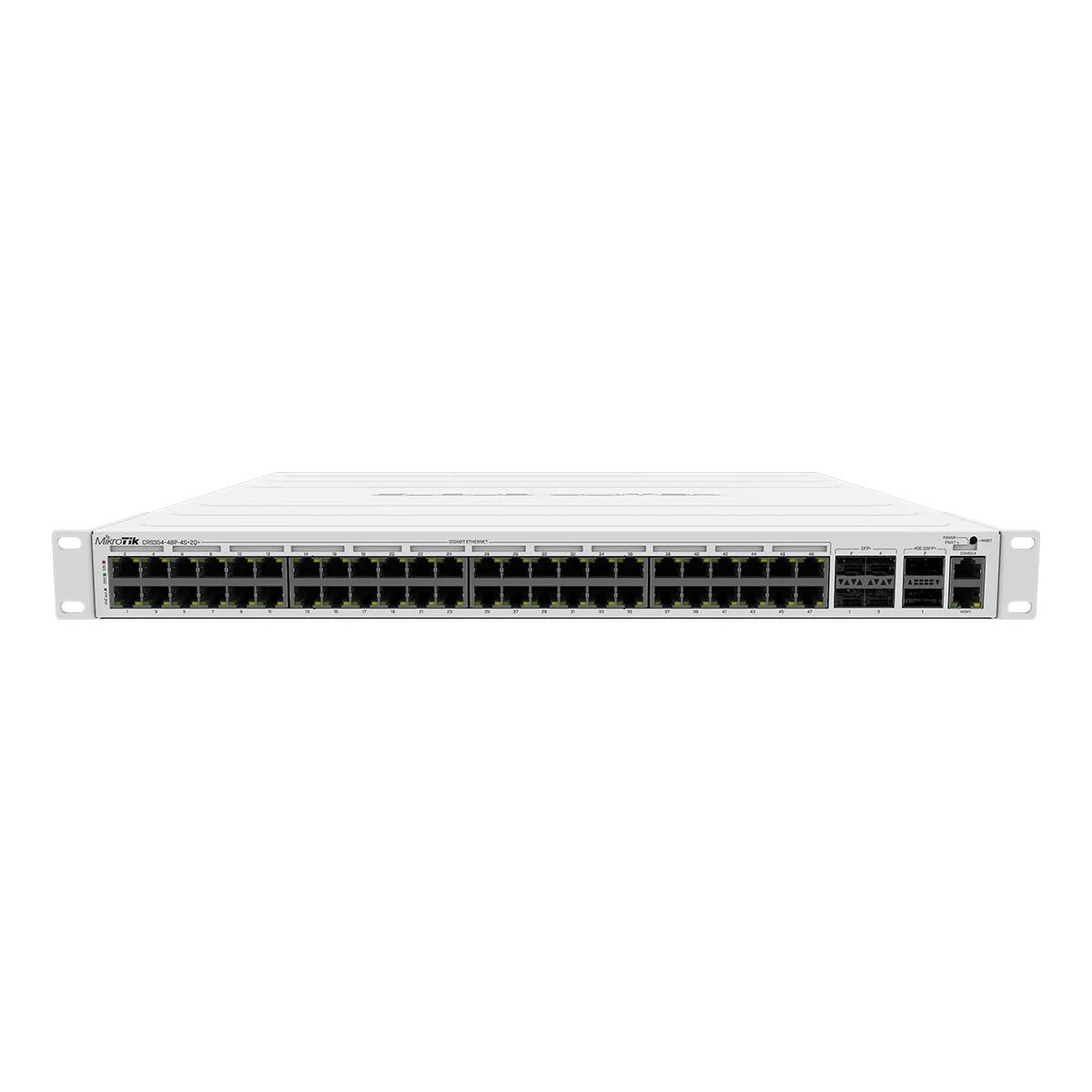 Mikrotik CRS354 PoE SFP+ QSFP+ Switch (White)