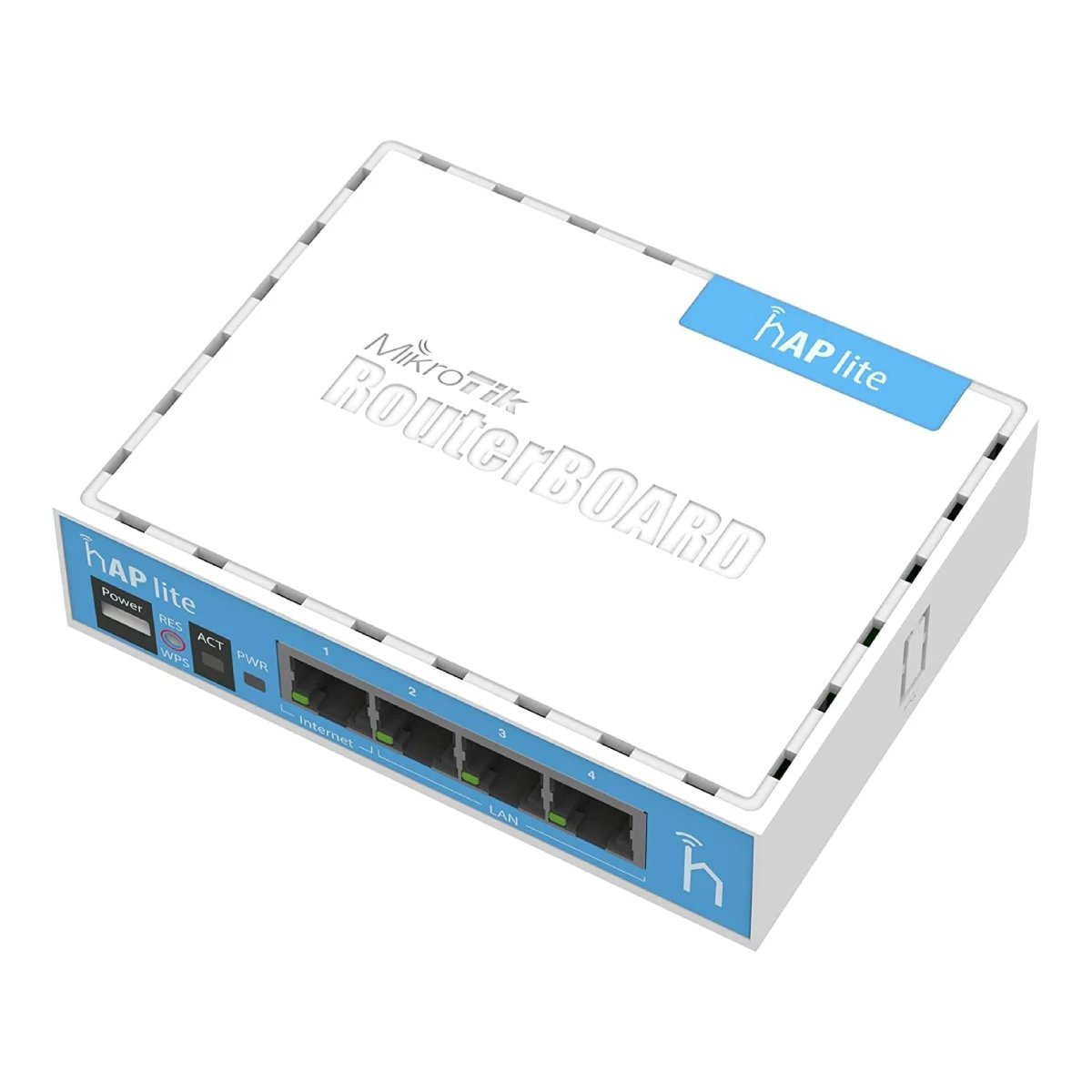 Mikrotik hAP lite 2.4 GHz Processor White Router