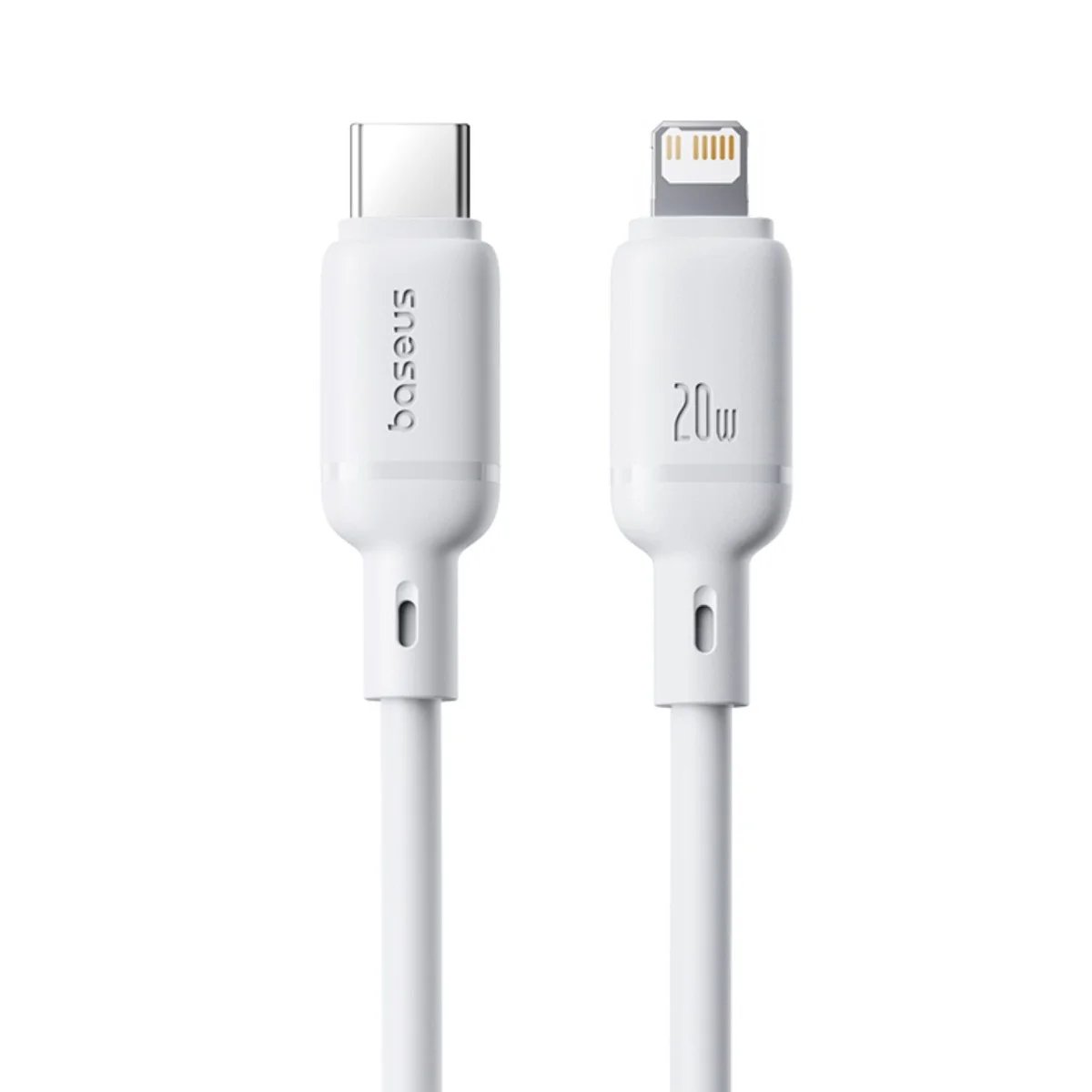 Baseus Silky Series USB-C to Lightning PD 20W 2m Cable - White