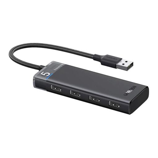 Ugreen CM653 USB-C Hub (4xUSB 3.0, Black)