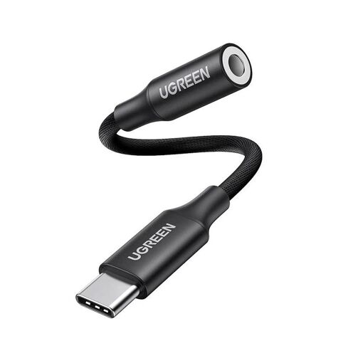 Adaptateur Ugreen AV161 USB-C vers Jack 3,5 mm Noir