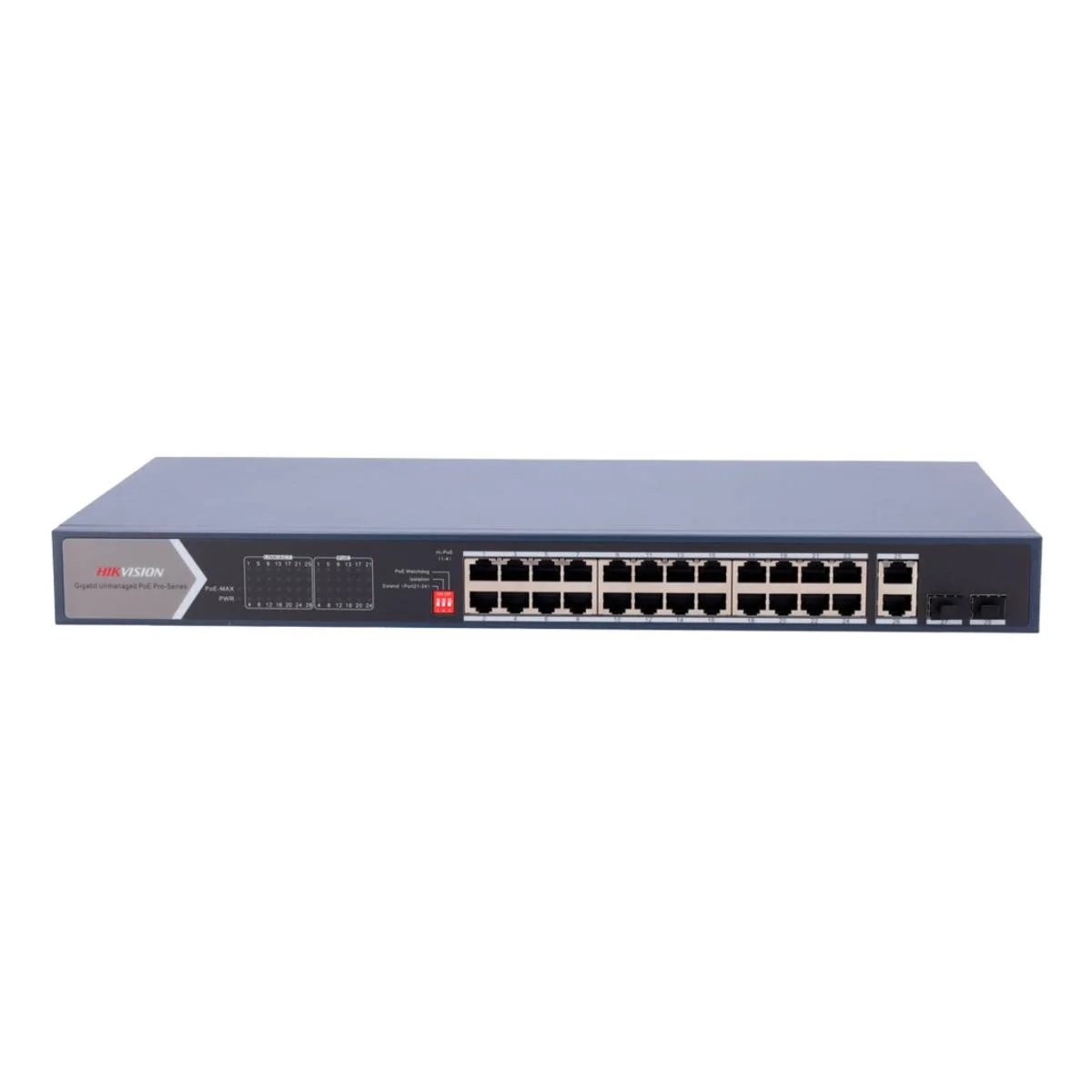 Hikvision DS-3E0528HP-E 28-Port Gigabit PoE+ Switch (370W)