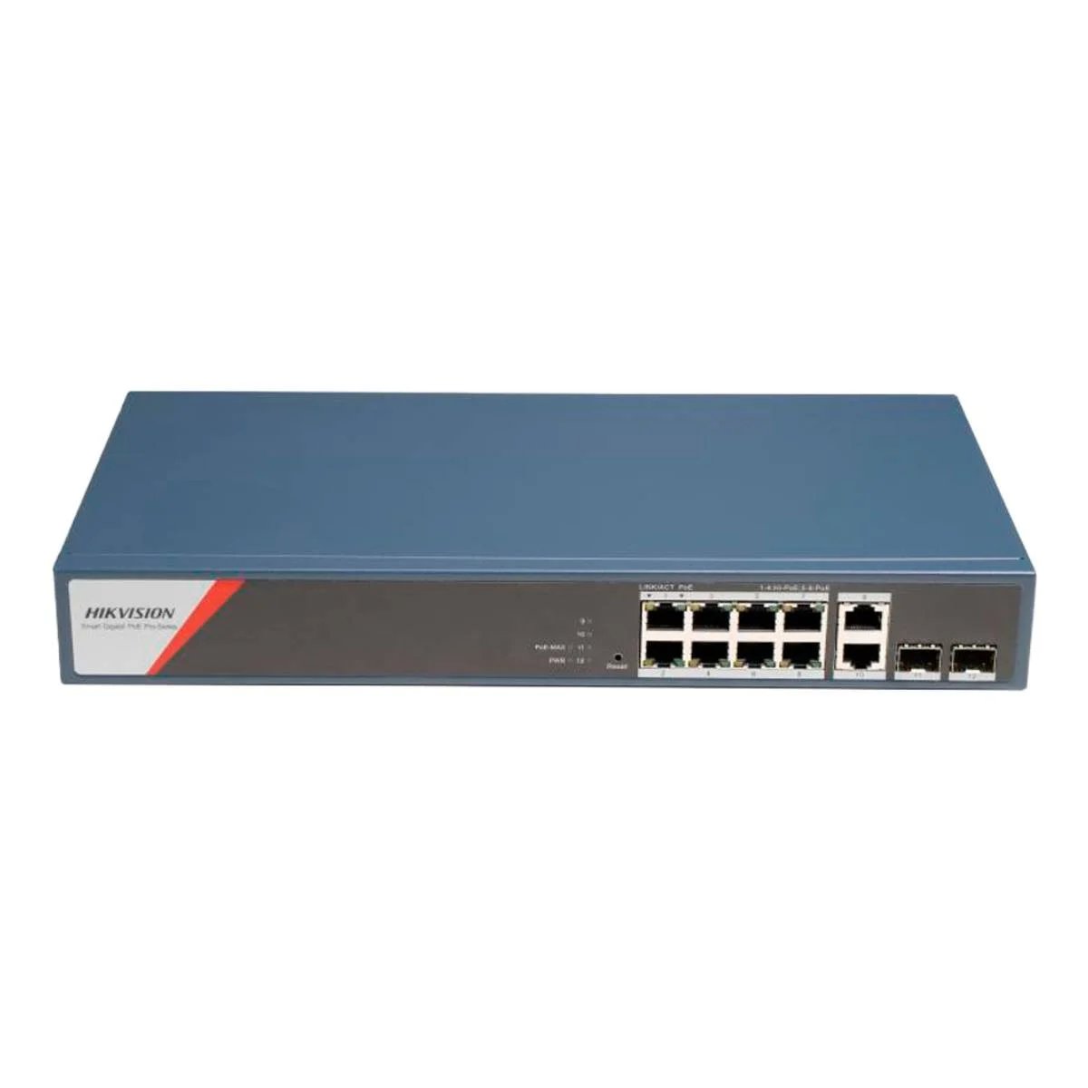 Hikvision DS-3E1512HP-SI-8P2T2F 12-Port 130W Gigabit PoE+ Switch