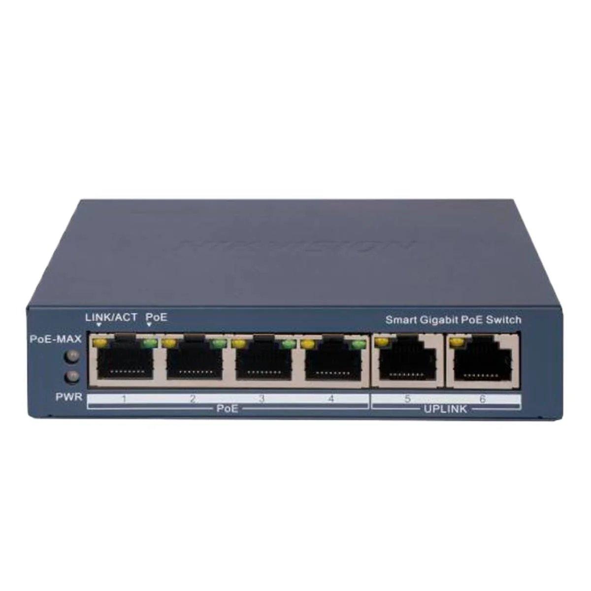Commutateur Hikvision DS-3E1506P-EI 6 ports PoE (60 W)