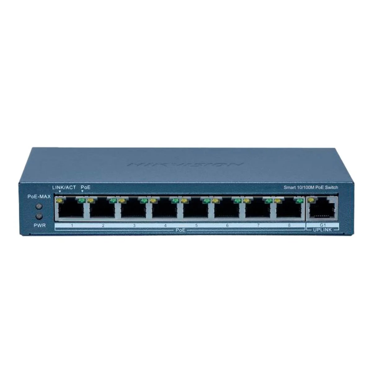 Hikvision 9-Port PoE+ Switch - 10/100/1000 Mbps (DS-3E1309P-EI(B))
