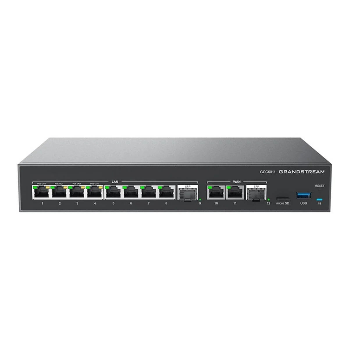 Grandstream GCC6011 10-Port Gigabit PoE Switch