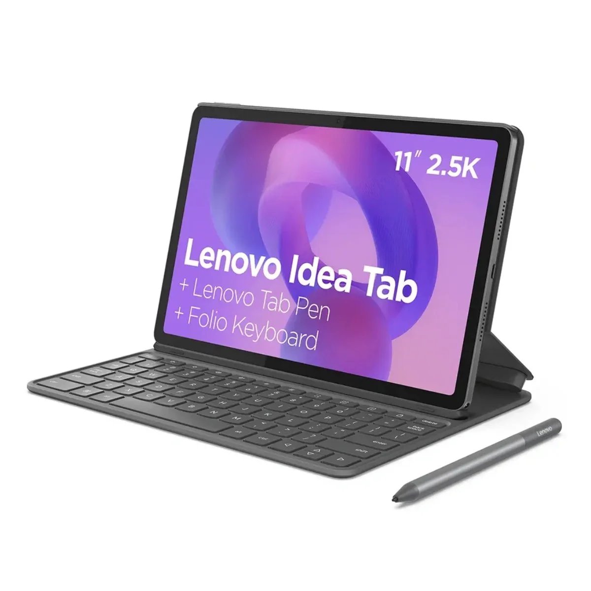 Tableta Lenovo Idea Tab 11" 256 GB/8 GB WiFi Gris + Lápiz Lenovo Tab Pen + Teclado Folio Lenovo