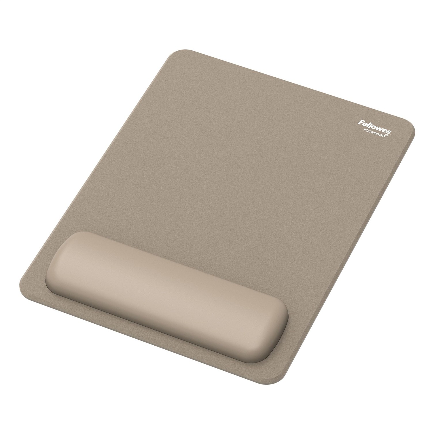 Fellowes Breyta XL Mouse Pad with Wrist Rest, Sand