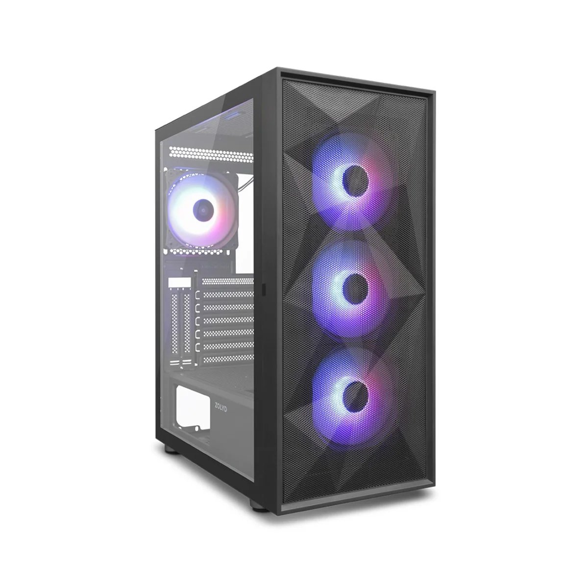 Zolyd ATX Radion ZLDRADION ARGB Case - Black