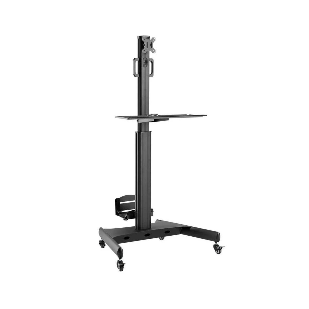 Napofix SW9100B Mobile Desk/Monitor Stand 13"-32" Black