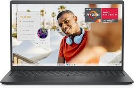 Dell Inspiron 15 3535 Laptop - 15.6' FHD, AMD Ryzen 5 7520U, AMD Radeon Graphics, 8GB RAM, 512GB SSD, Windows