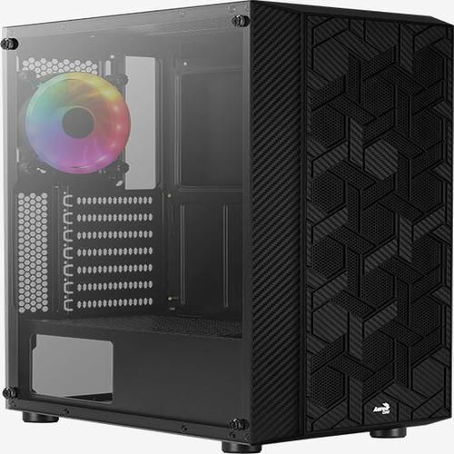 AeroCool Hive V3 Mid Tower Case - Black