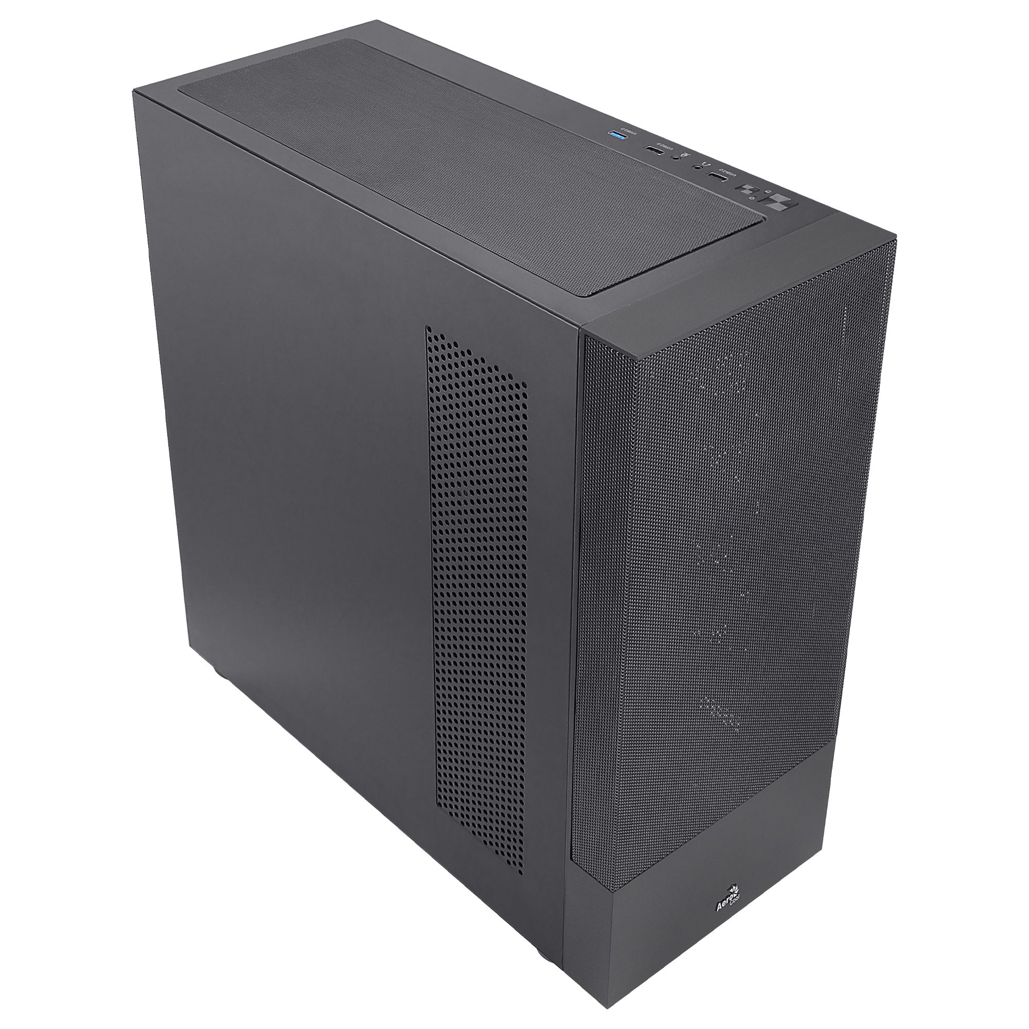 AeroCool Cipher-S-BK-v1 Mid Tower Case - Black