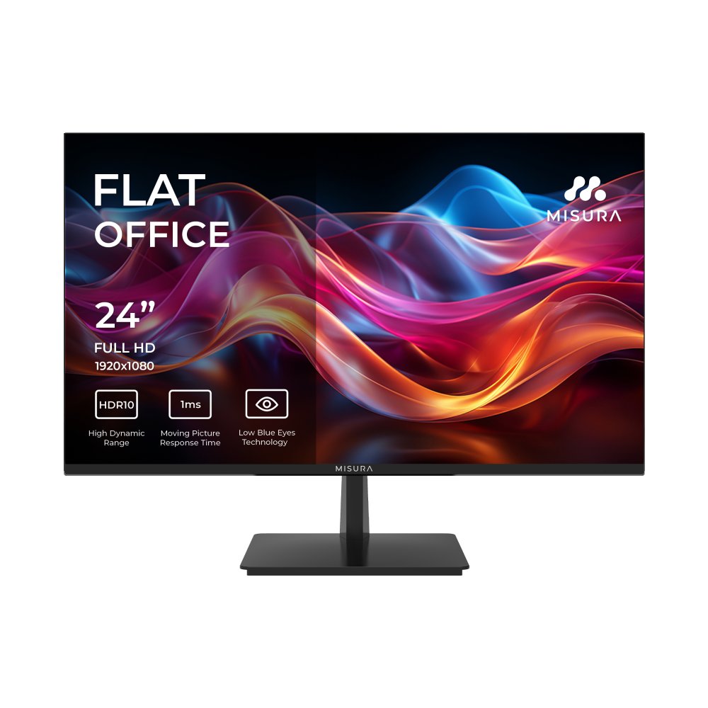 Misura QM24DFI 24-Inch Desk Monitor 75Hz 1920x1080