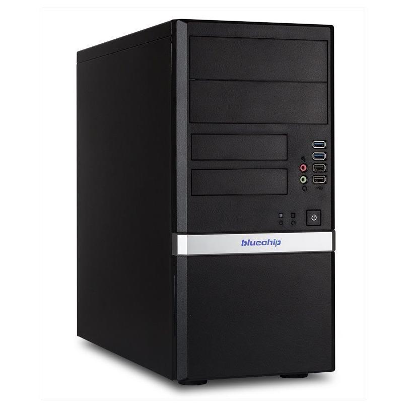 Bluechip BUSINESSline T5910 - AMD Ryzen 5 7600X, 16GB DDR5, 500GB SSD, Windows 11 Pro Mini PC - Black