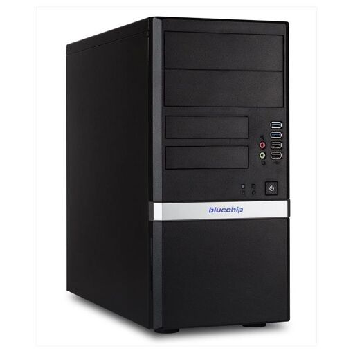 Bluechip BUSINESSline T5910 - Procesador AMD Ryzen 5 7600X, 16GB DDR5, 500GB SSD, Windows 11 Pro, PC de Torre Mini - Negro