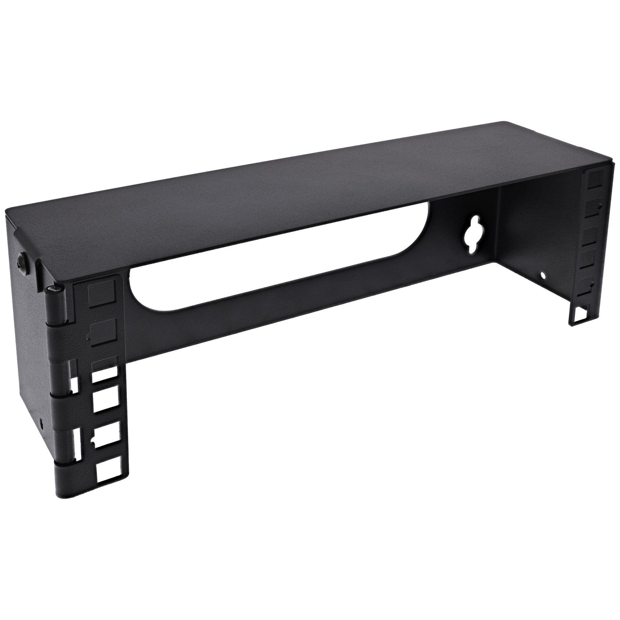 InLine Black Metal Shelving Unit