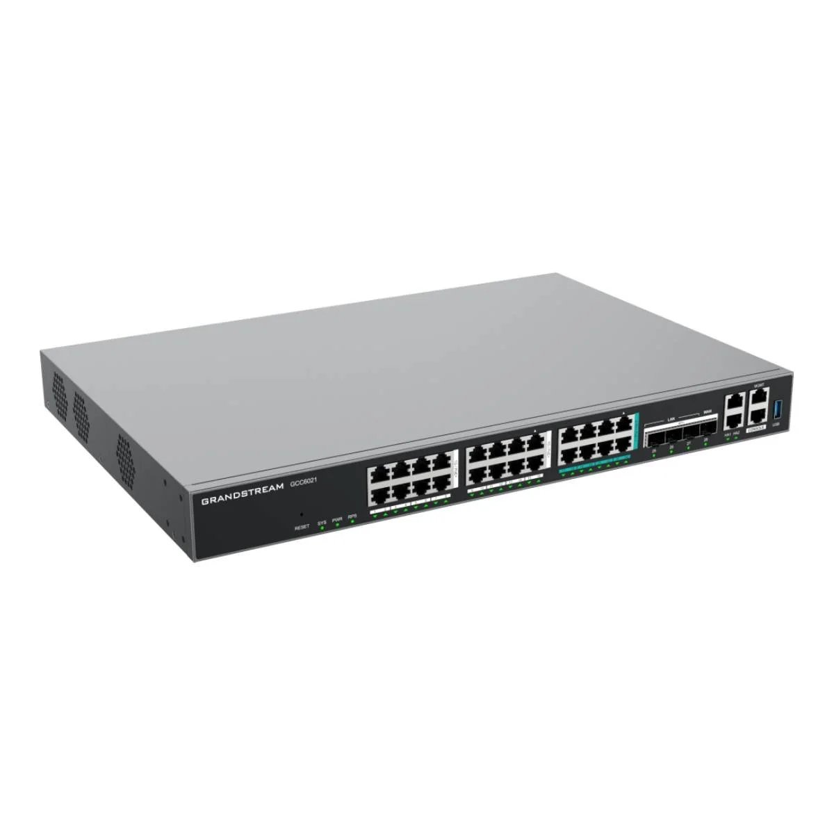Grandstream GCC6021 8x 2.5G PoE++, 16x 1G PoE+, 4x 10G SFP+ Switch