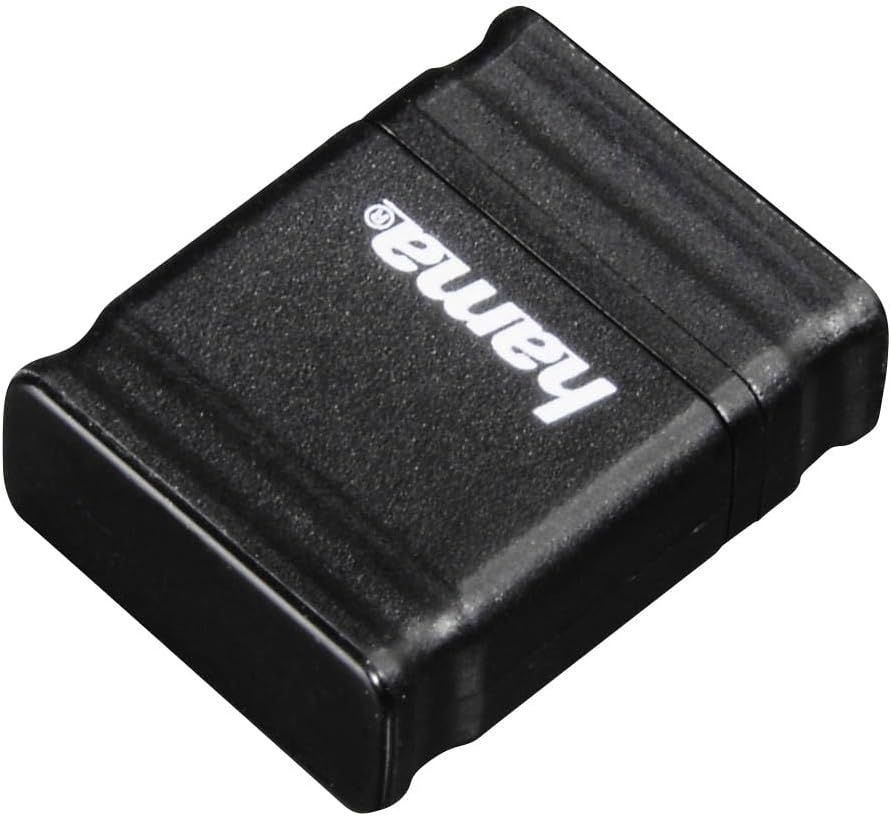 VBSUDGYDFG 2.0 USB Flash Drive 16GB, Speed up to 10 Mo/s, Black Key with USB A Connector, for PC/Mac