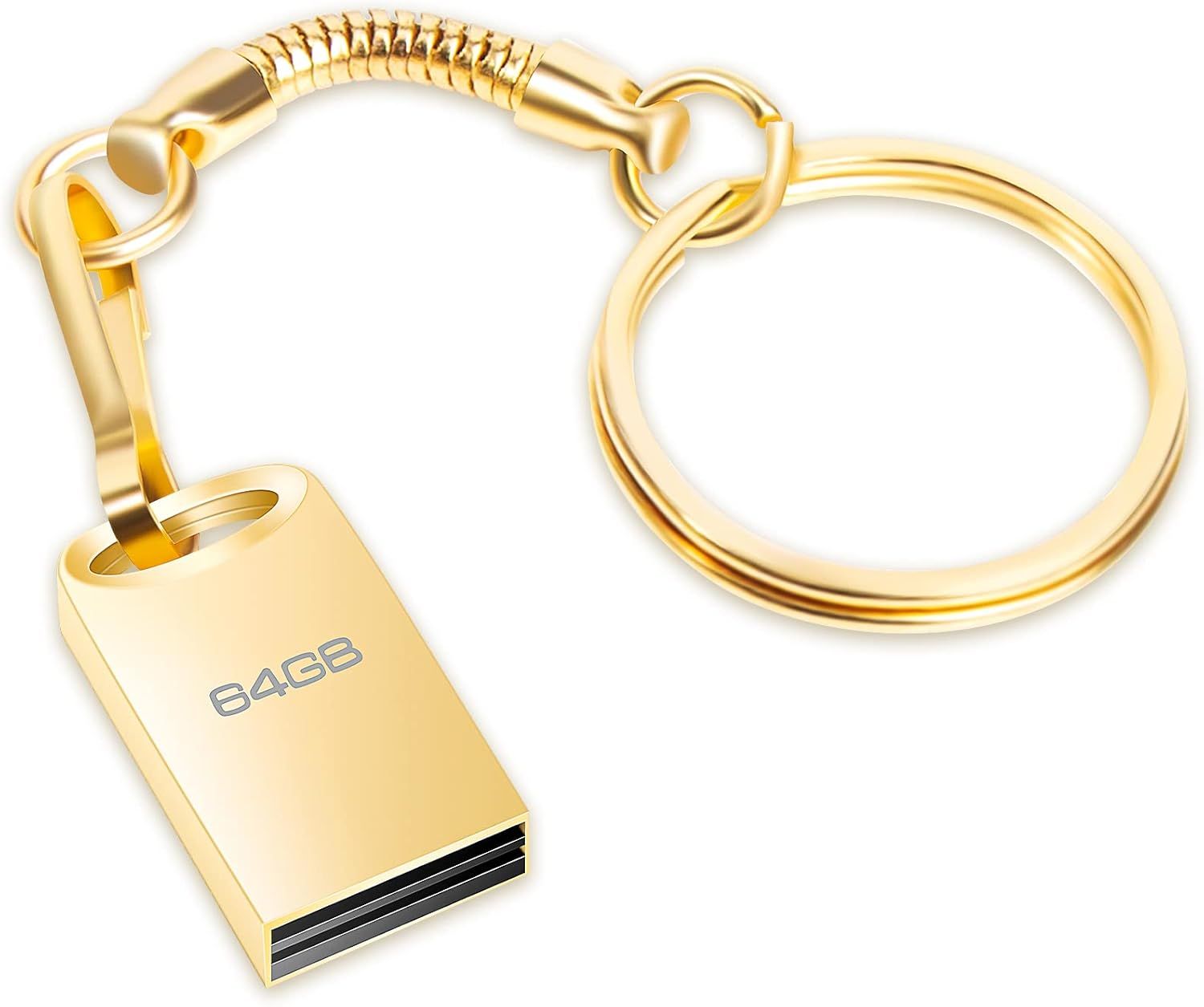 VBSUDGYDFG 64GB Metal USB Drive 2.0