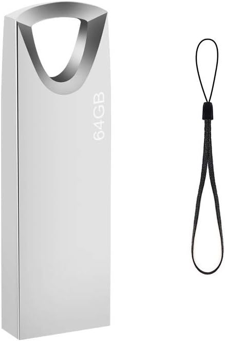 VBSUDGYDFG 64GB Metal USB Flash Drive