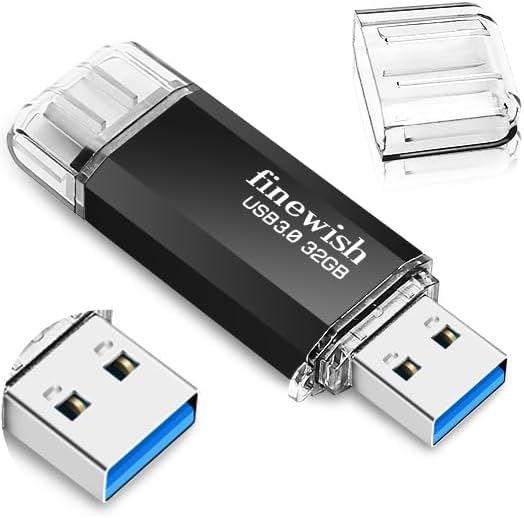 VBSUDGYDFG 32GB USB 3.0 Type-C & USB 3.0 Dual Drive Pen Drive, Impermeable