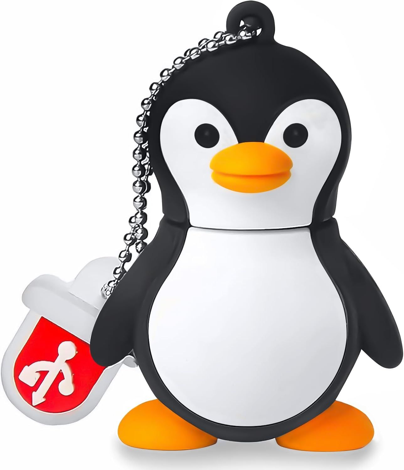 VBSUDGYDFG 64GB USB Flash Drive Cute Penguin Model 2.0 Memory Stick