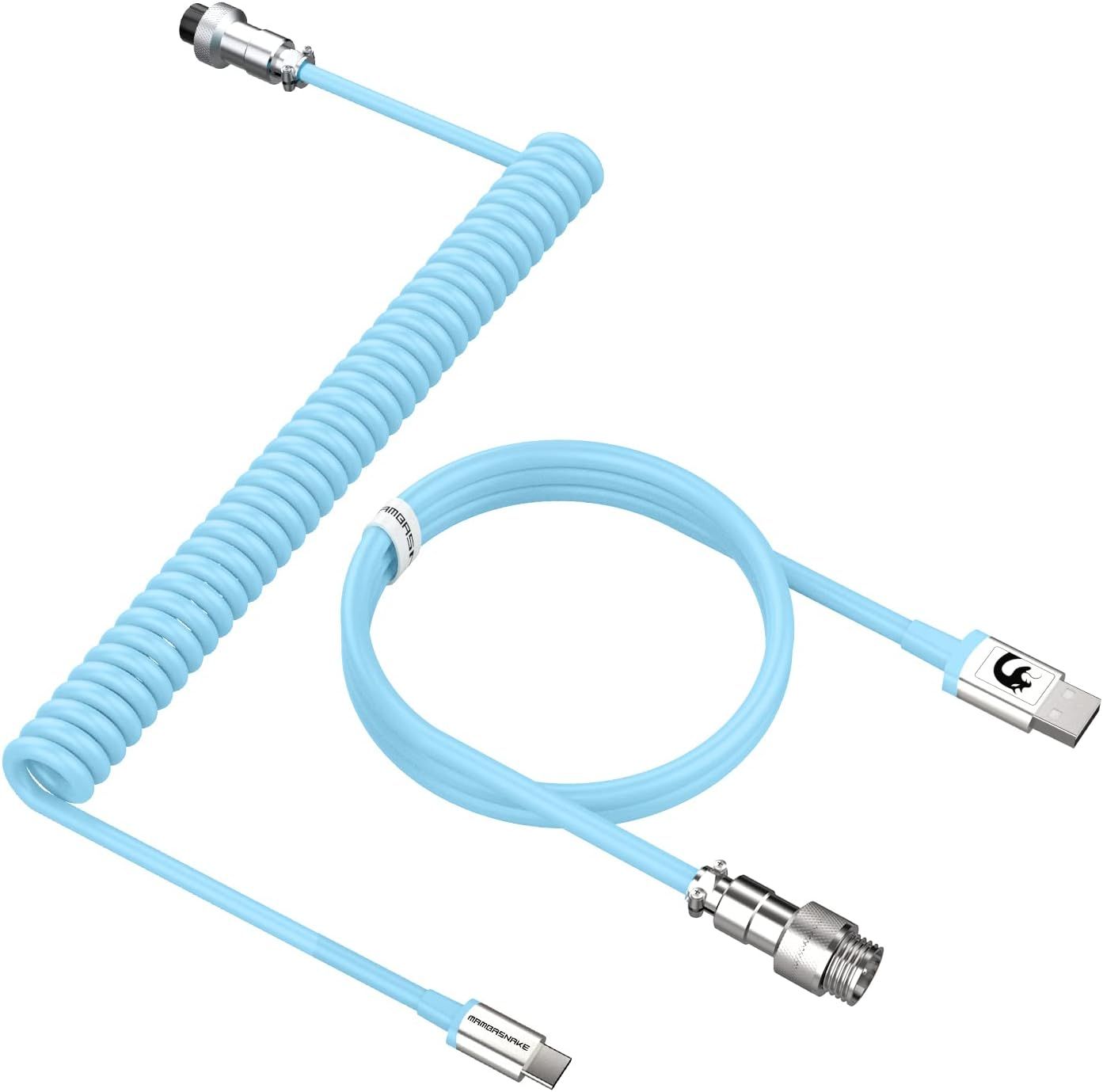 Customized USB C Spiral Cable for Mechanical Keyboard