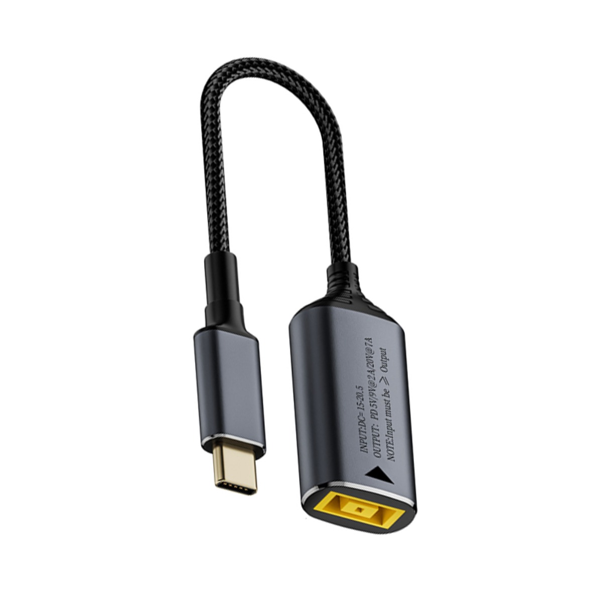 INF USB-C 140W Male to Lenovo Slim Tip (Square) Female Adapter - Power Your Devices