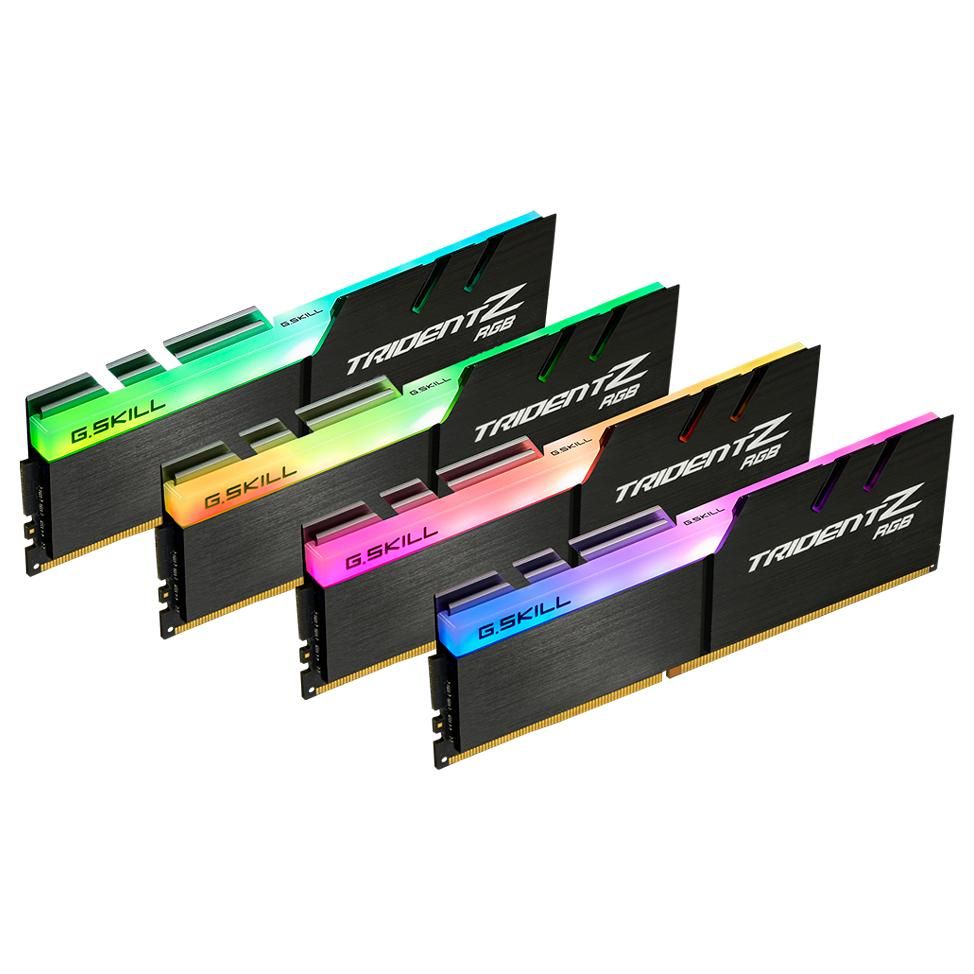 G.Skill Trident Z RGB 4x32GB DDR4 4000MHz 288-Pin DIMM Memory Module - 128GB