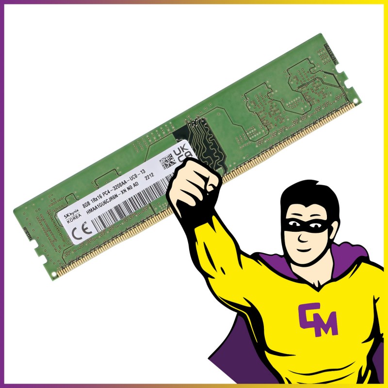 Hynix 8GB DDR4 RAM (HMAA1GU6CJR6N-XN)