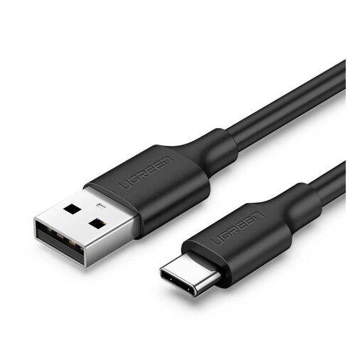 Ugreen US287 USB-A to USB-C 18W Cable, 0.5m Black