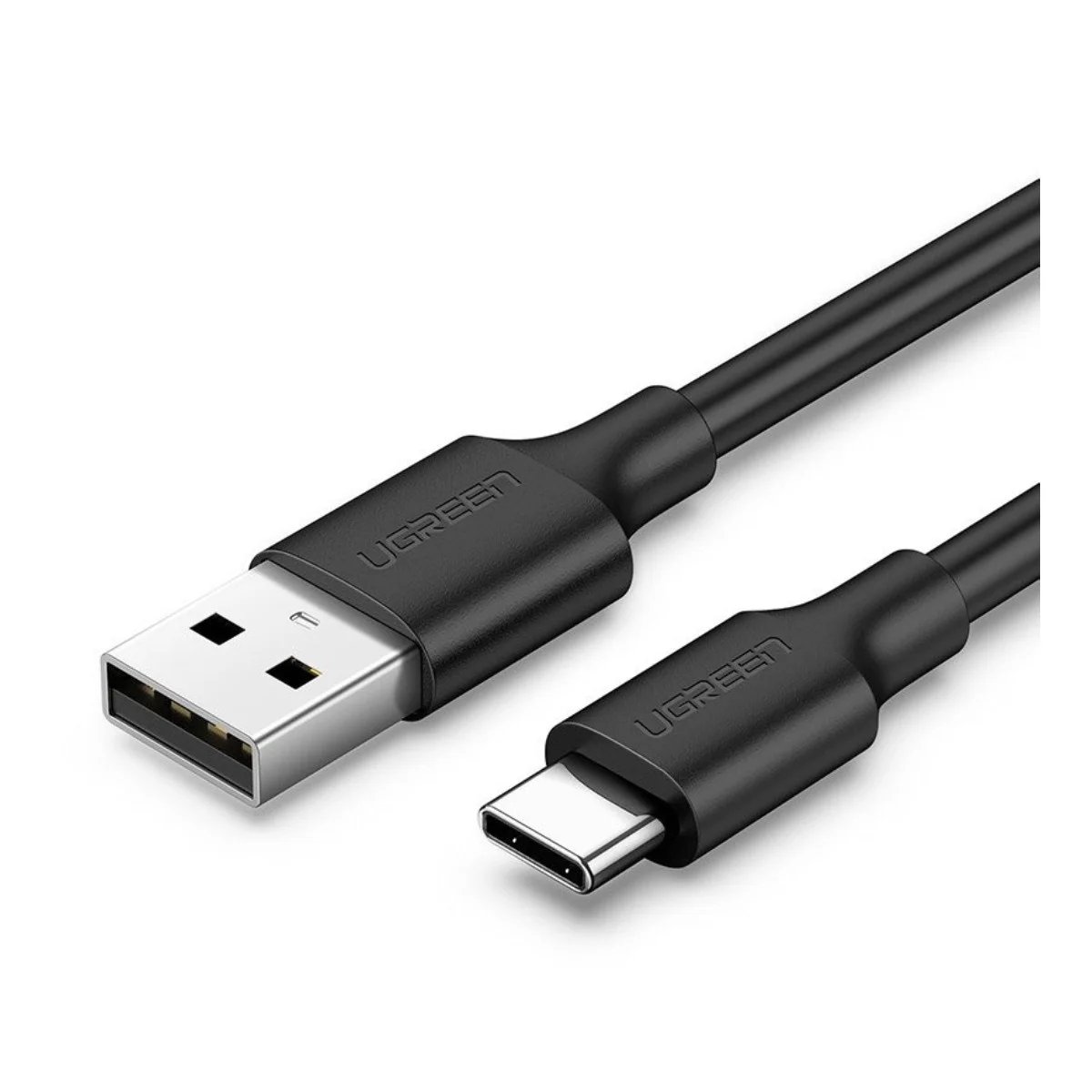 Câble Ugreen US287 USB-A / USB-C 18W 0,5m Noir