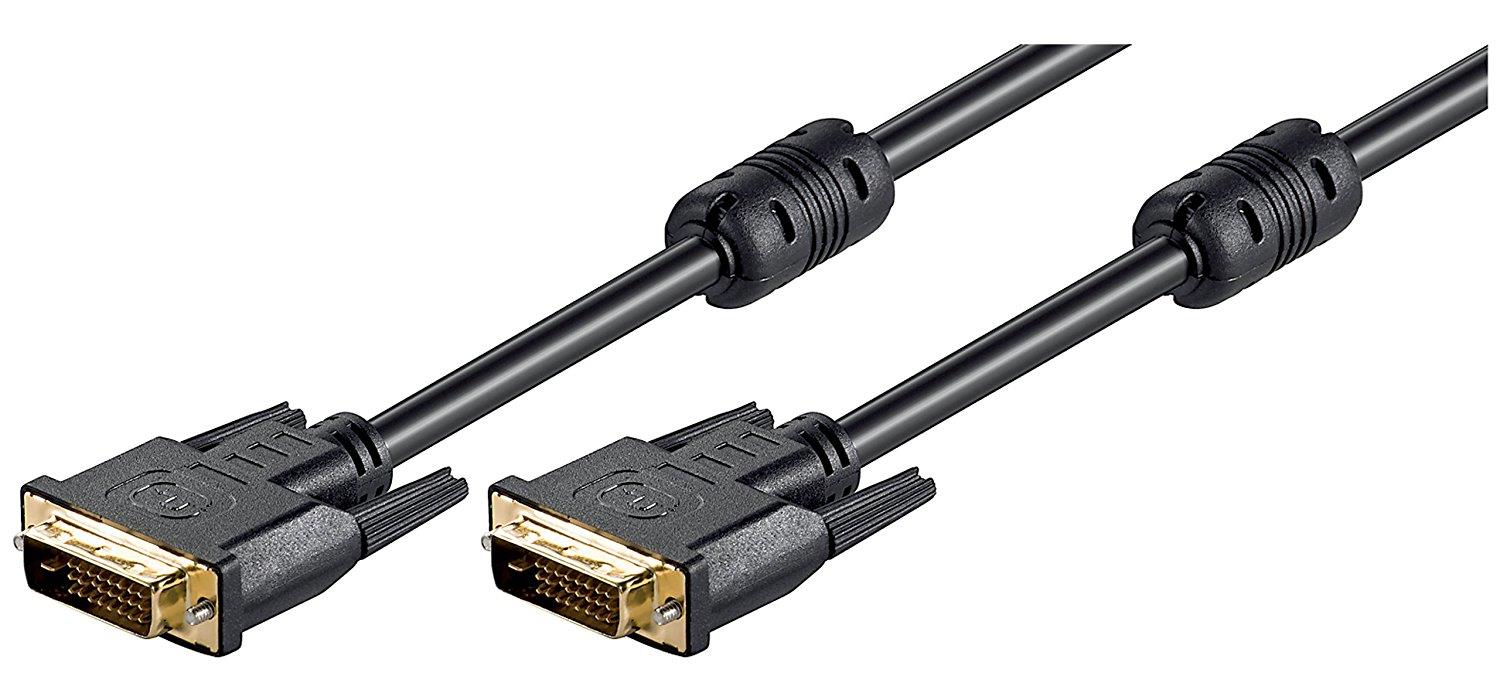 Goobay DVI-D Dual-Link Cable (24+1 Pin) - 3m Black