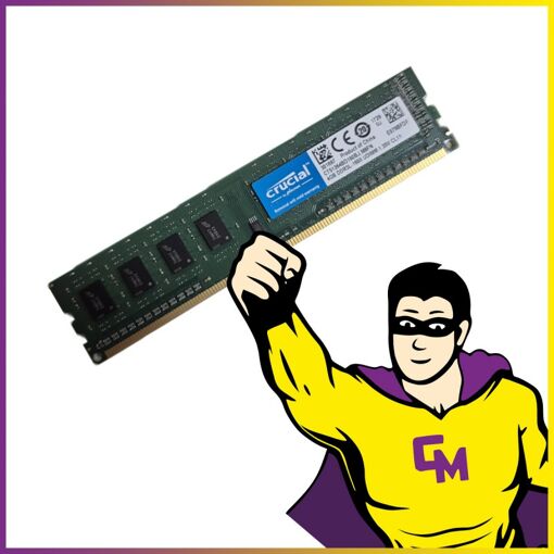 Memoria RAM Crucial 4GB DDR3L (CT51264BD160BJ.M8FN) - 1600MHz para PC