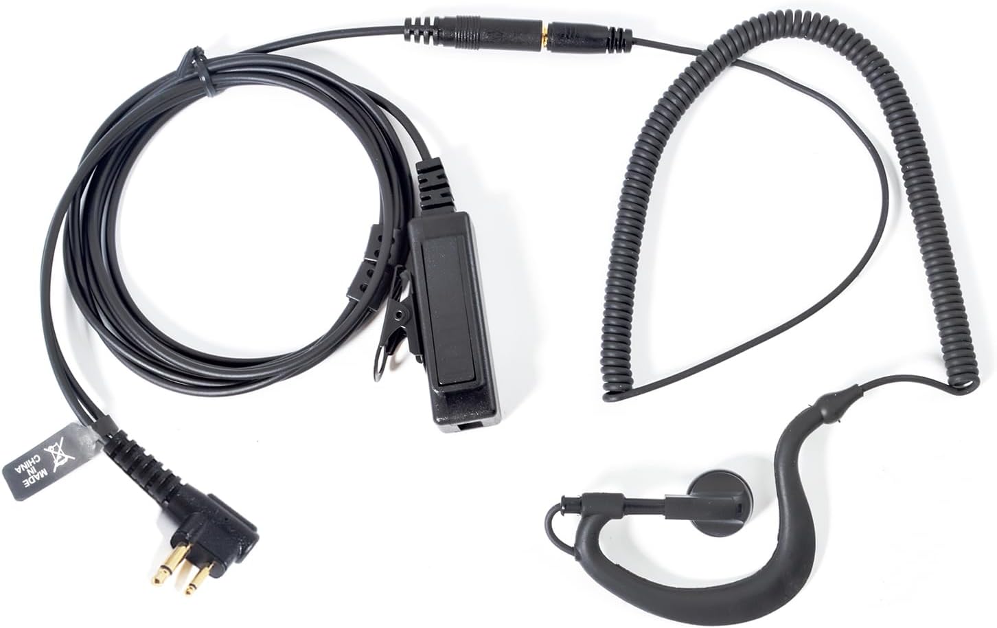 VBDSFGSDYFG 3.5mm Audio Adapter Cable for Motorola & Midland Two-Way Radios