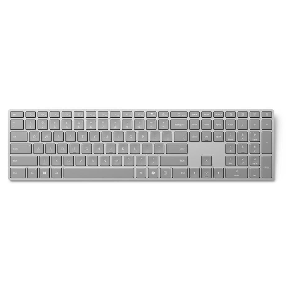 Clavier Microsoft Surface 2e édition - Clavier sans fil Bluetooth - AZERTY - Gris