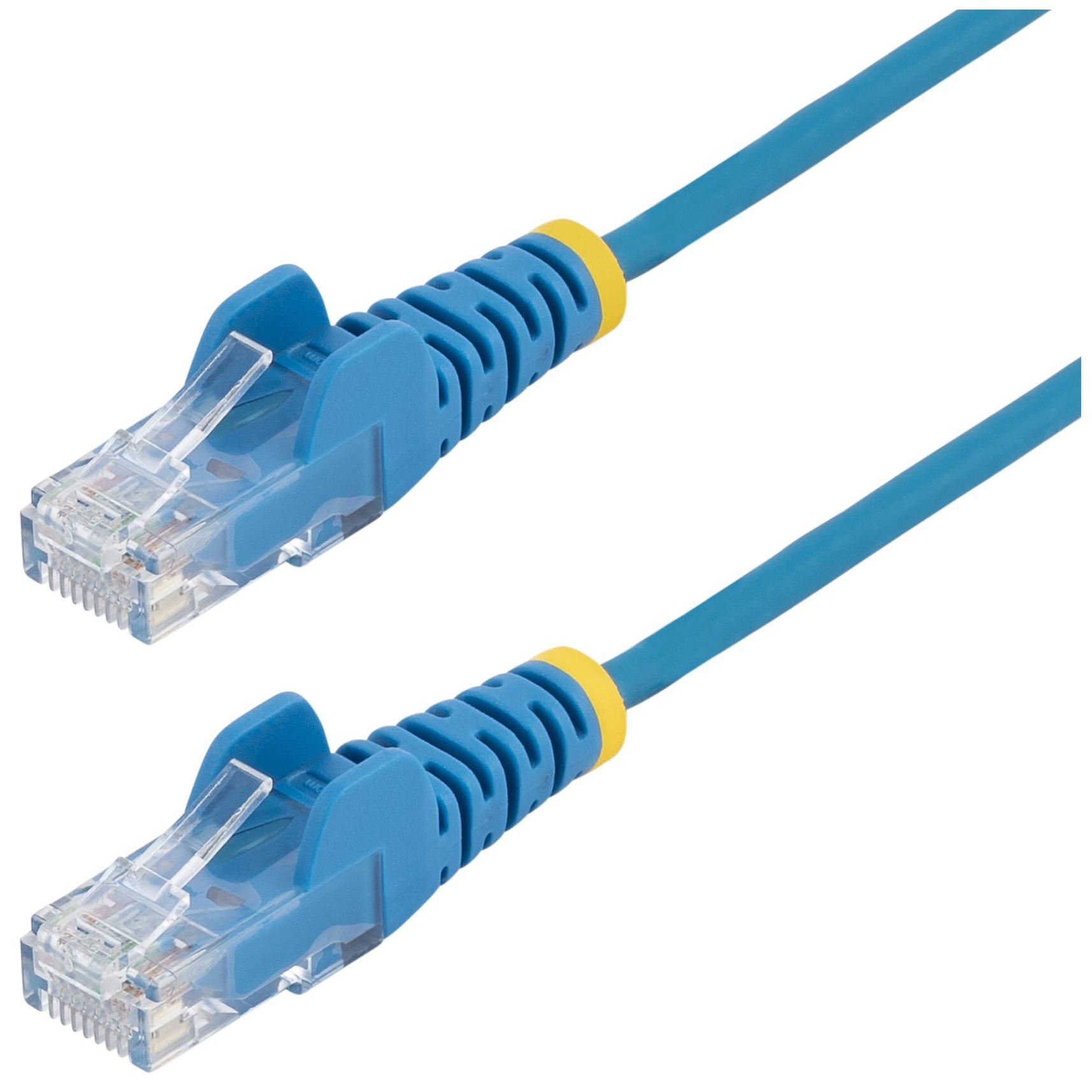 StarTech.com Cat6 UTP Network Cable, 0.25m, Blue