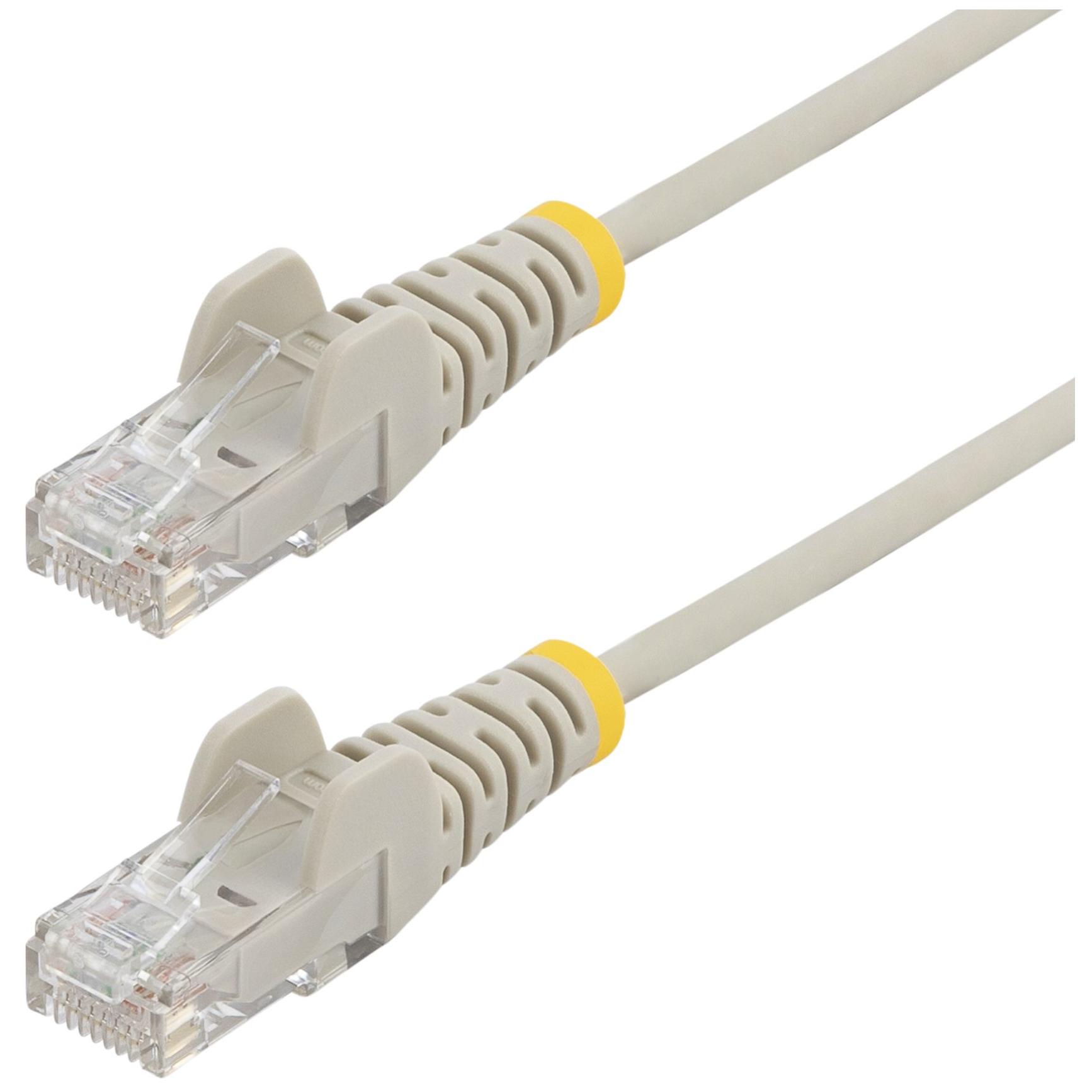 StarTech.com Cat6 UTP Network Cable, 0.25m, Grey