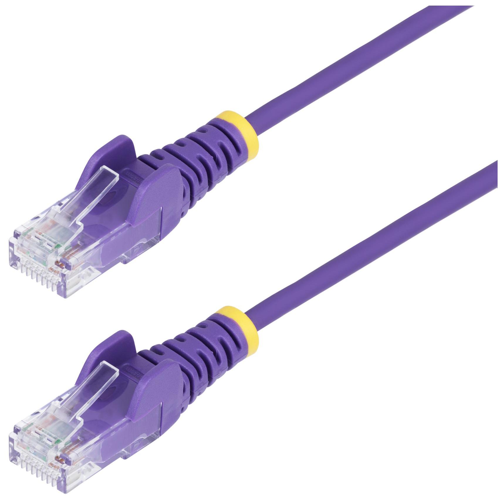 StarTech.com Cat6 Network Cable, 0.25m, Purple