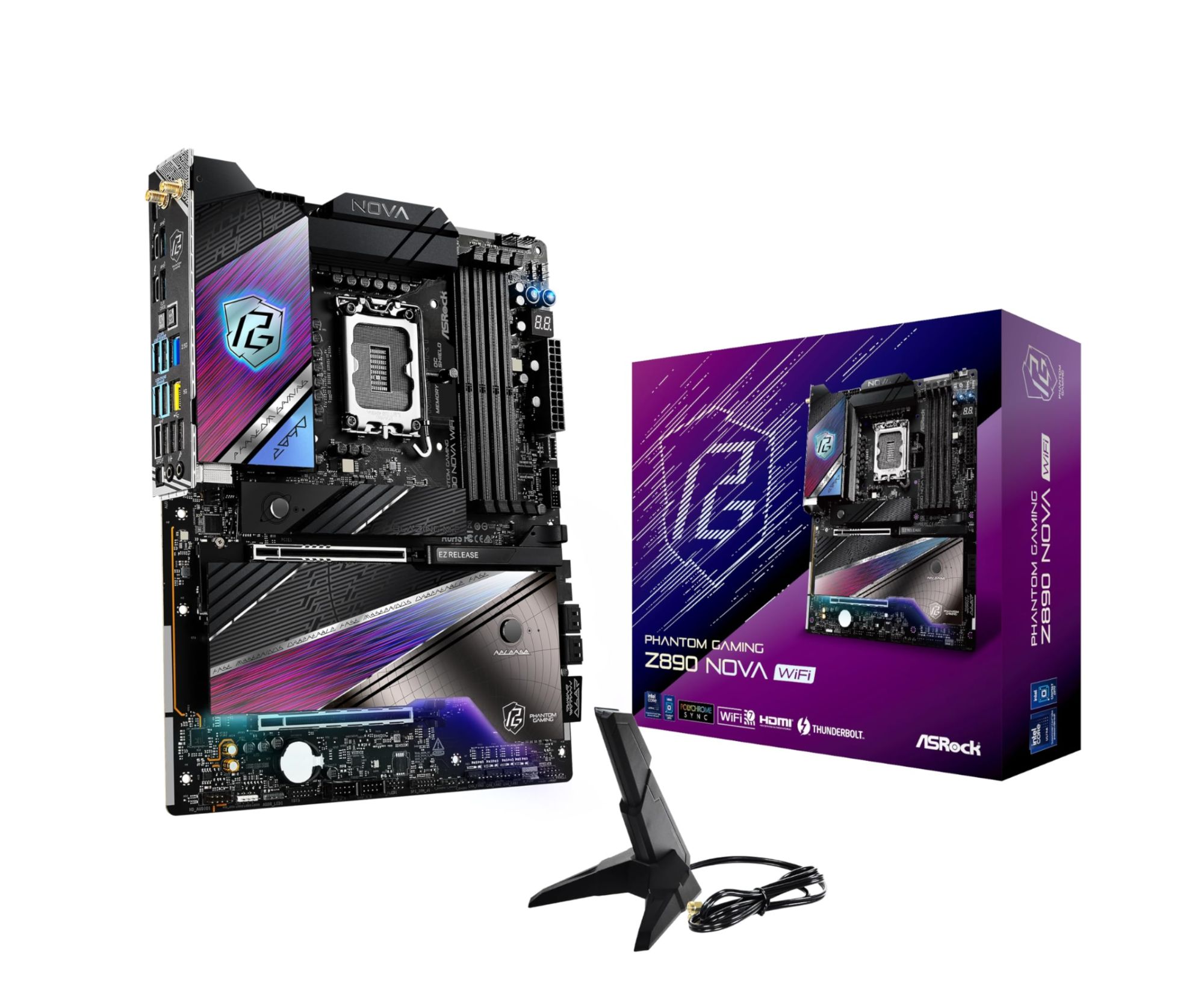 ASRock Z890 Nova WiFi Motherboard (Intel LGA 1851)
