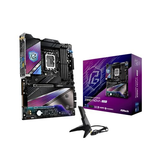 Tarjeta madre ASRock Z890 Nova WiFi (Intel LGA 1851)