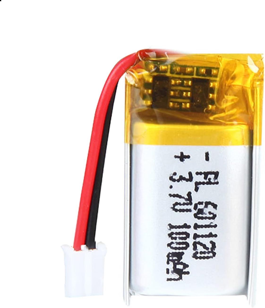 VSGDFHDFH Lithium-ion Li-Po Battery 3.7V 100mAh with 2P-PH Connector and 2mm Grid