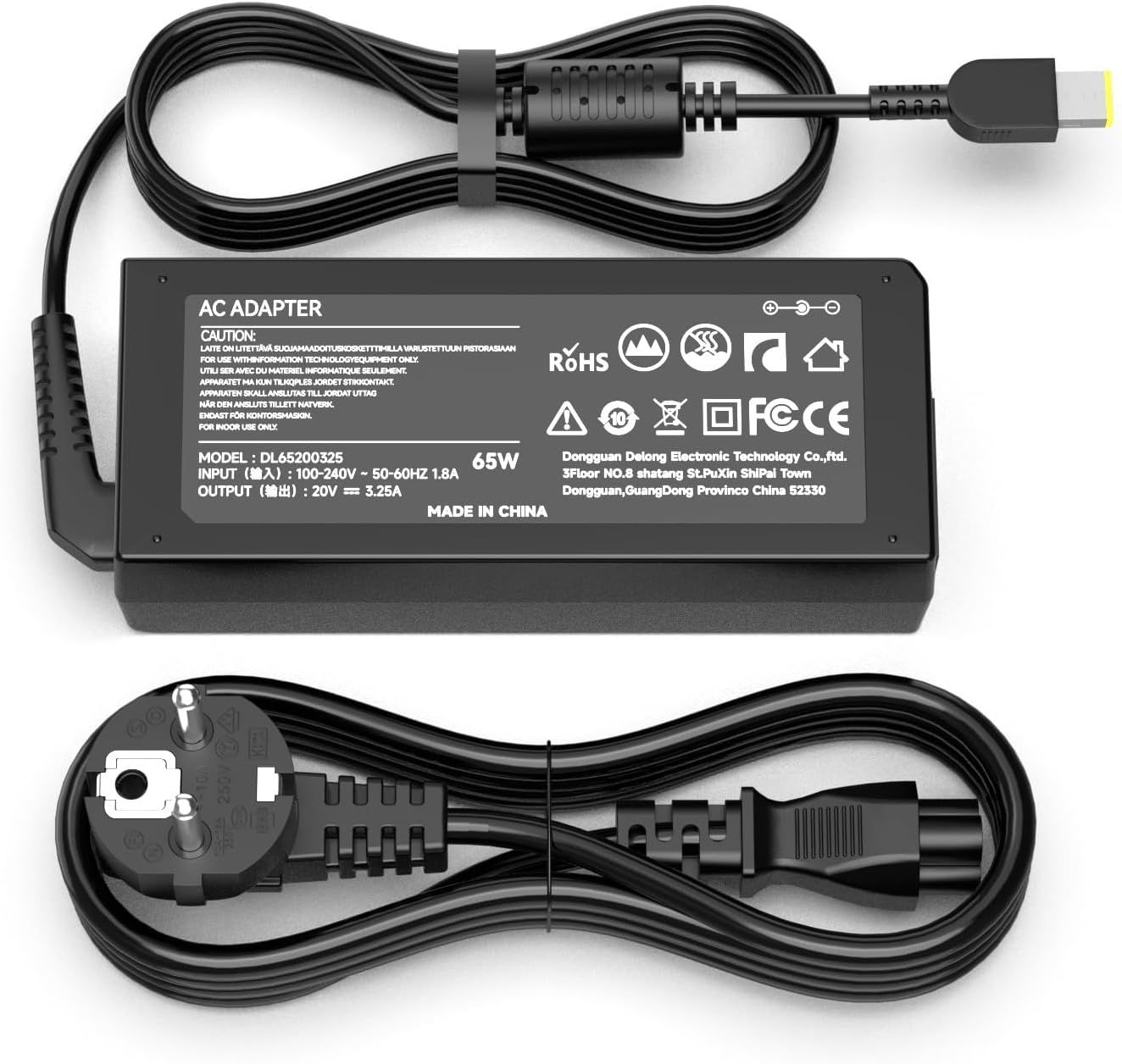 65W Portable Computer Charger