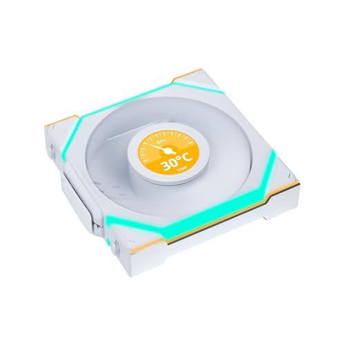 Lian Li UNI FAN SL LCD ARGB PWM 120mm Fans (3-Pack)