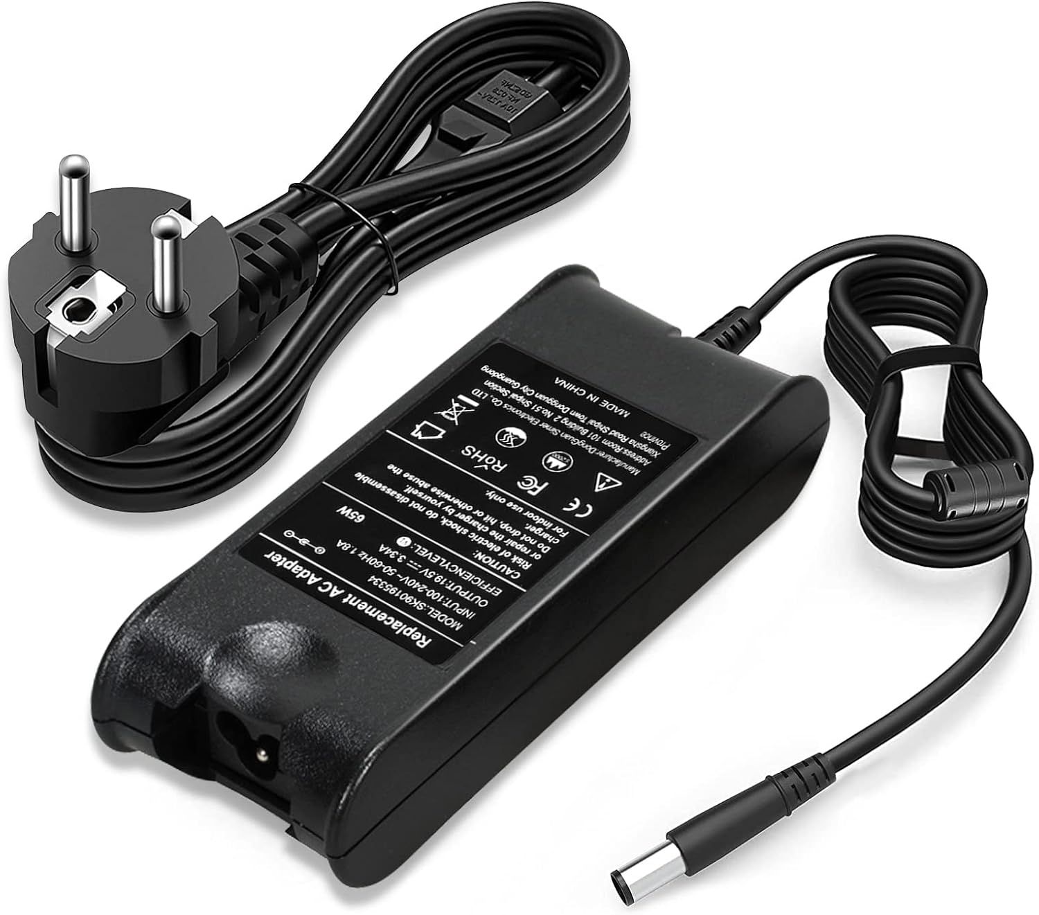VSDNGUYSD 65W Laptop Charger Adapter for Dell Latitude 7490 7480 7290 5590 5580 5500 5490 E7440 E6540 E6430 E5540 E5470 E7450 E7470 E5250 5290 5480 3180 3550 (7.4x5mm)