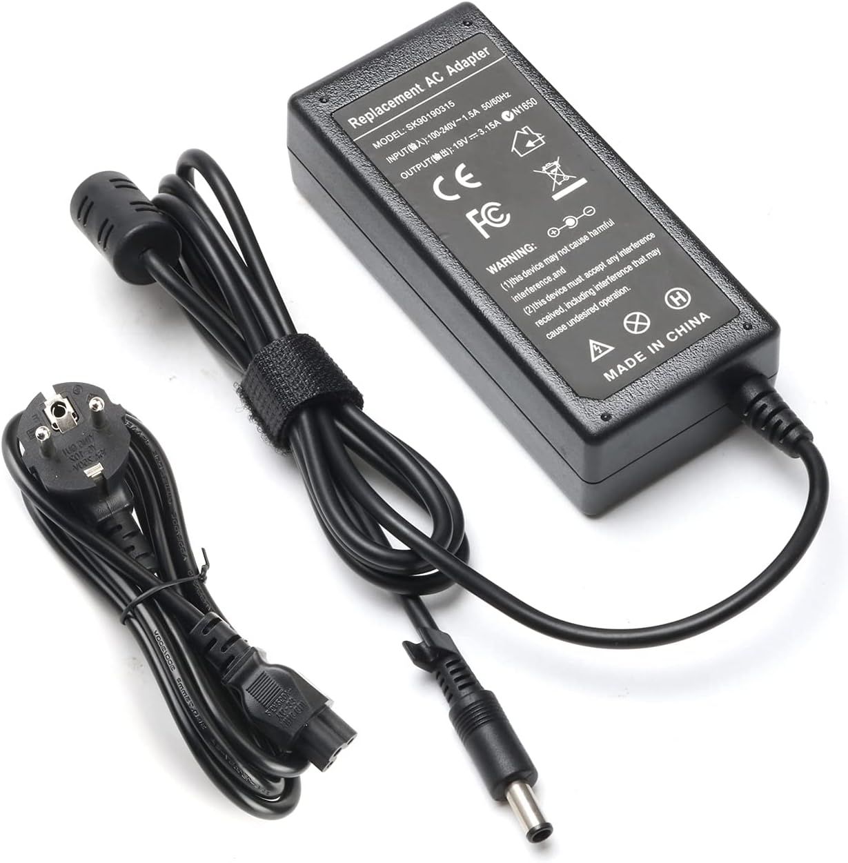 60W Laptop Charger for Samsung NP200a5b and More (AD-6019R)
