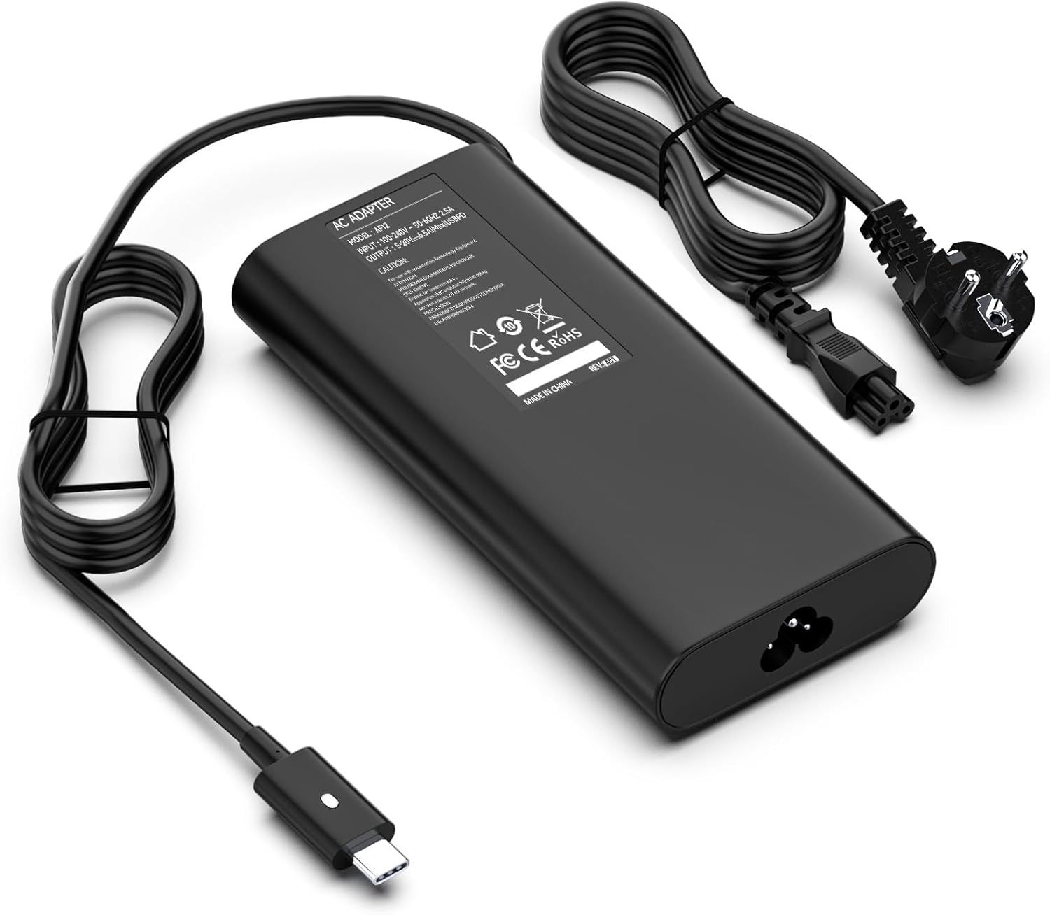Dell 130W USB C Charger (20V, 6.5A) for Latitude and XPS Laptops