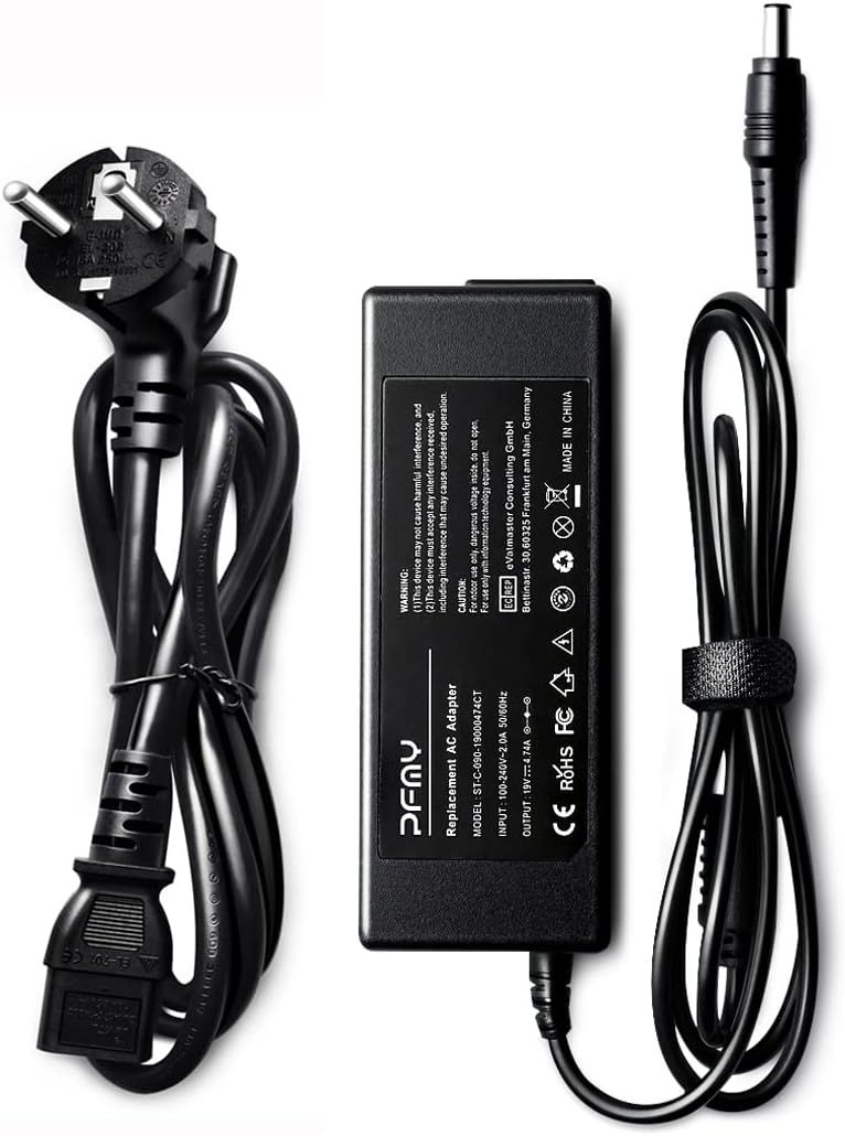 Portable Computer Power Supply Adapter Laptop AC Charger for Samsung NP Series Notebooks